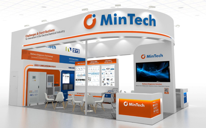 인터배터리 2026 민테크 부스