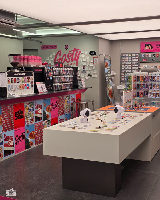 고스티 쇼룸 성수 내부 모습 (사진=카드고릴라)