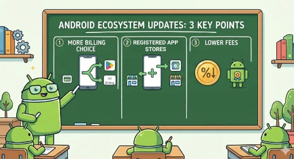 구글, 플레이스토어 수수료 절반 인하... 외부 결제도 허용