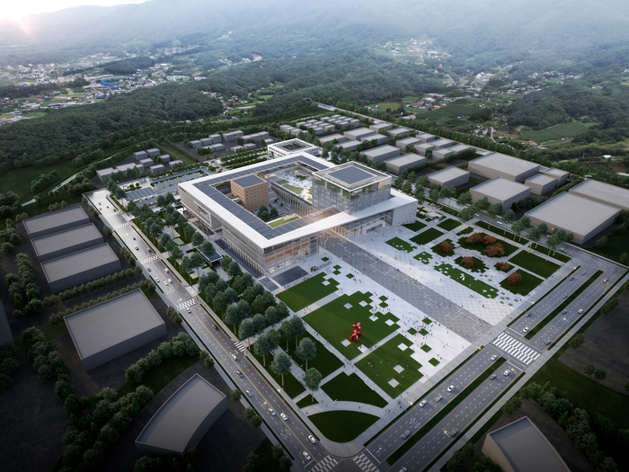 강원특별자치도 신청사 조감도