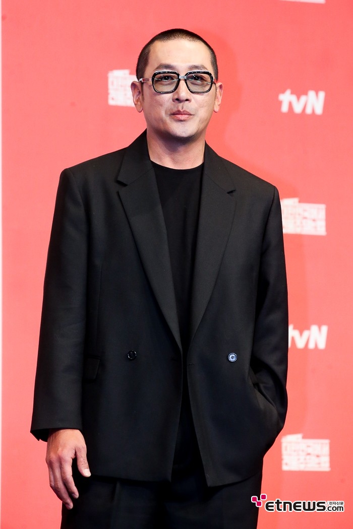 [ET포토] 하정우, '무려 19년만에 드라마 출연'