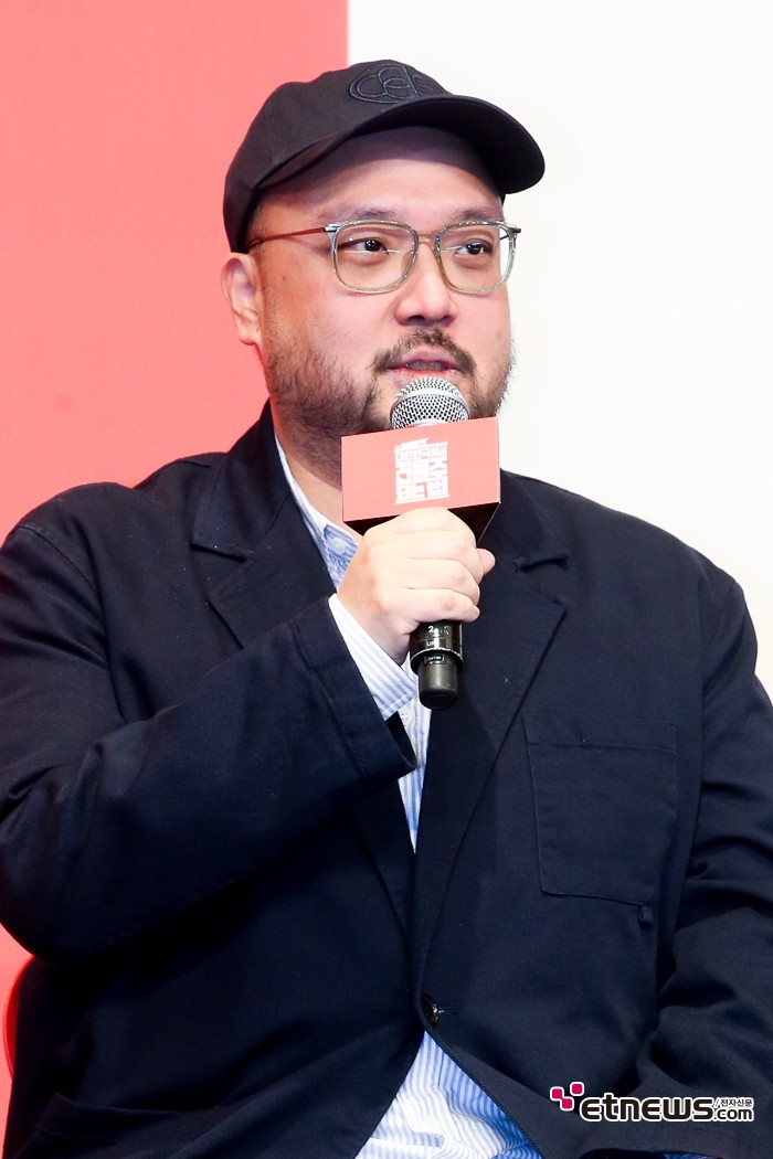 [ET포토] 임필성, '대한민국에서 건물주로 되는 법 연출가'