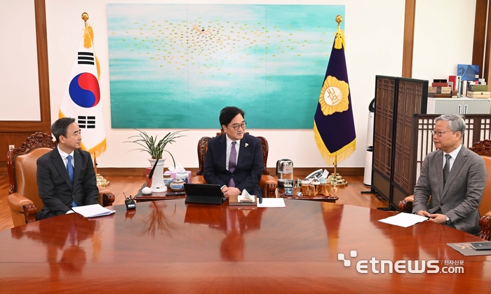 [포토] 국회의장 AI 인재육성 관련 단체장 간담회