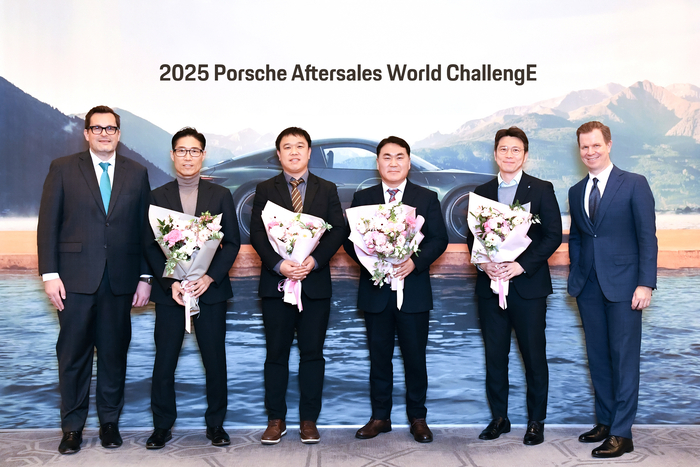 포르쉐코리아, '2025 애프터세일즈 챌린지' 시상식