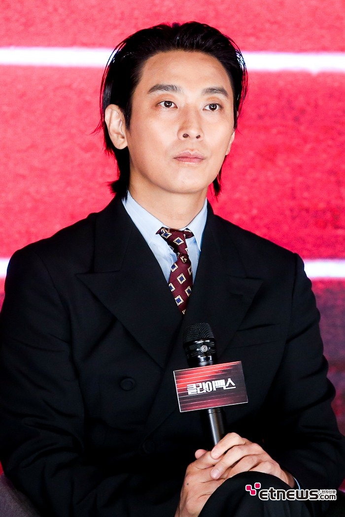 [ET포토] 주지훈, '저돌적인 올백 머리'