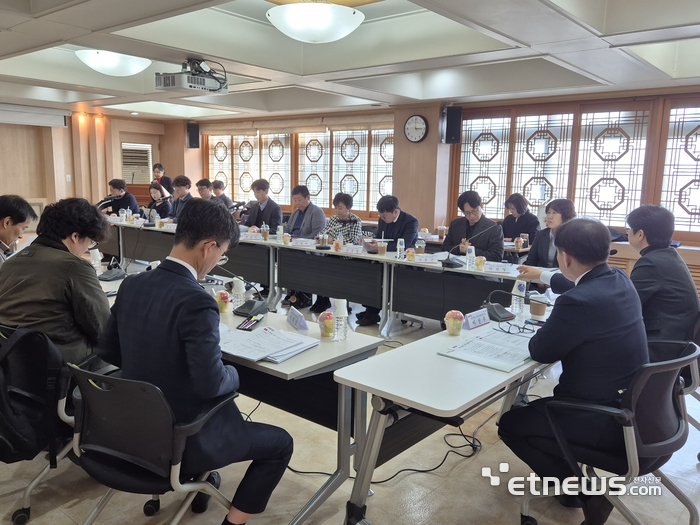 대구·경북 초광역 인재양성 추진단 TF 회의 모습