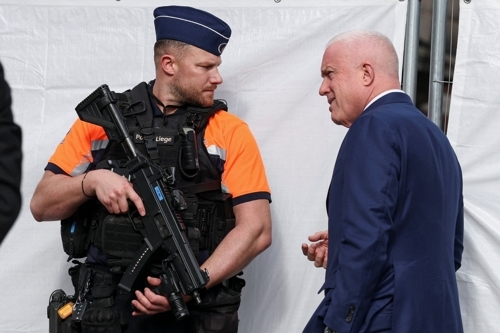 벨기에 주재 빌 화이트 미국 대사(오른쪽). 사진=연합뉴스