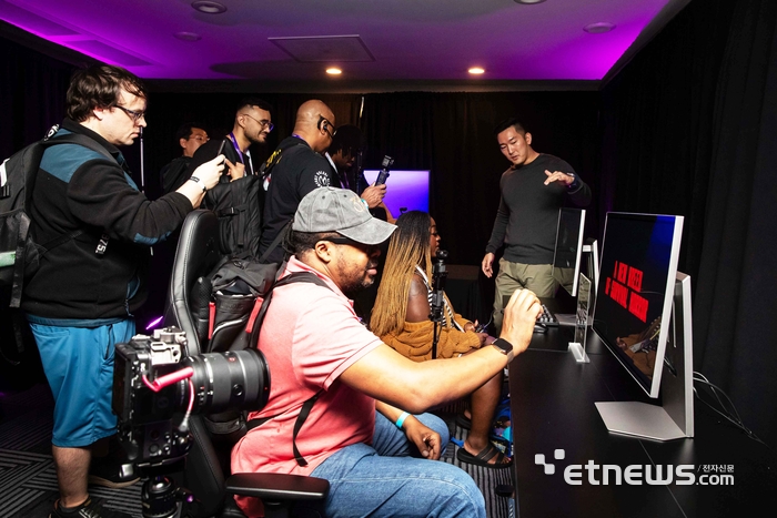 [포토] 삼성전자, GDC 2026에서 더욱 확장된 게이밍 모니터 생태계 경험 선보여