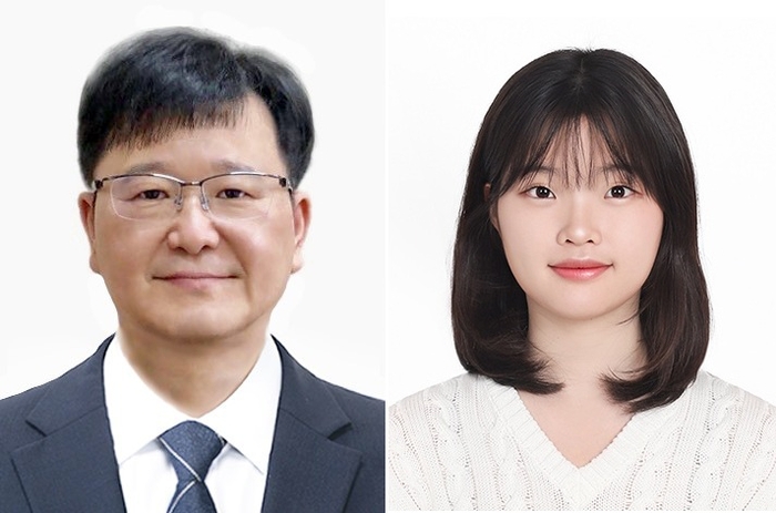 김태오 교수(왼쪽)와 박예지 연구원