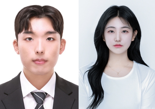 수상자 증명사진 (좌 최민석, 우 장시언 학생)(사진=상명대)