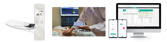 씨어스테크놀로지의 웨어러블 기반 입원 환자 모니터링 플랫폼 '씽크'(사진=씨어스테크놀로지)