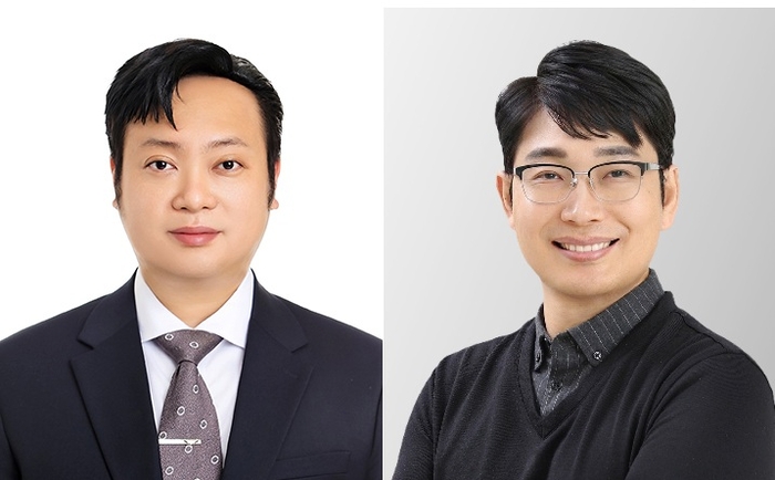 엄대영 교수(왼쪽), 라용호 교수