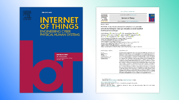 국제 학술지 'Internet of Things'와 딥노이드 연구팀의 등재 논문(사진=딥노이드)
