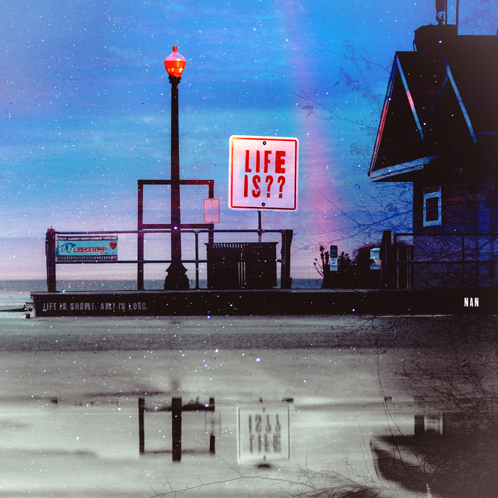 2025 AI 음악 창작 공모전 수상곡 'Life is ??' 앨범 커버 (크리에이티브마인드 제공)