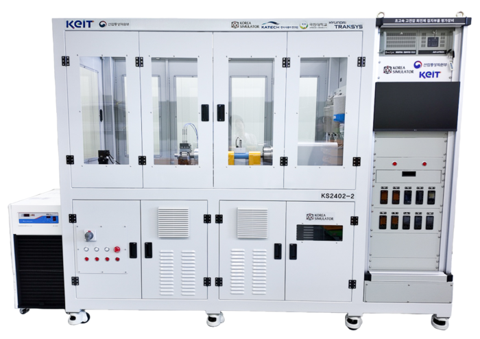 베어링 및 접지부품 회전체 평가 장비_정면