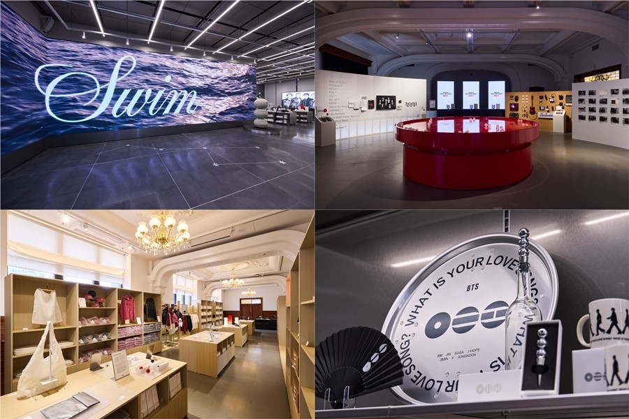 팝업도 美쳤다! 방탄소년단, 'K-미학' 품은 '입체적 공간'