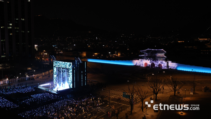 [포토] BTS 컴백 광화문 공연