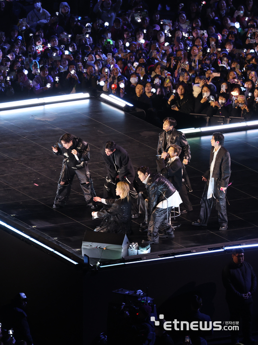 [포토] 공연 펼치는 BTS