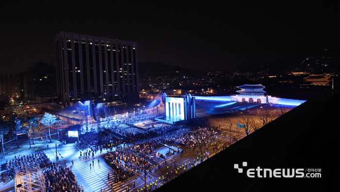 [포토] BTS 컴백 광화문 공연