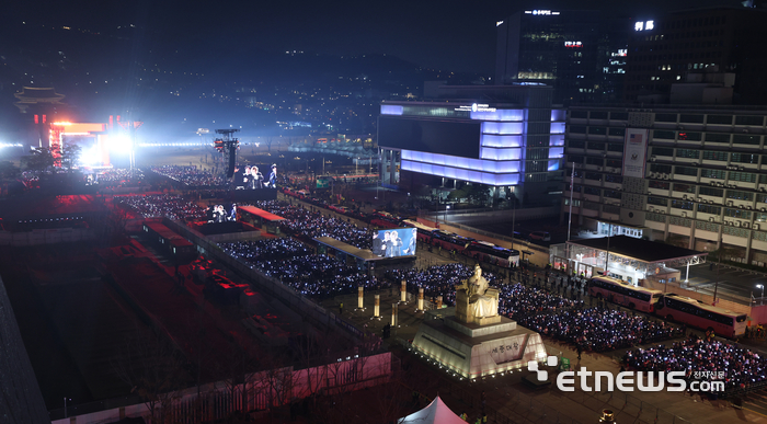 [포토] 가득 찬 BTS 공연