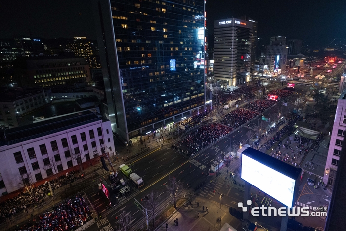 [포토] 세종대로 가득 채운 아미