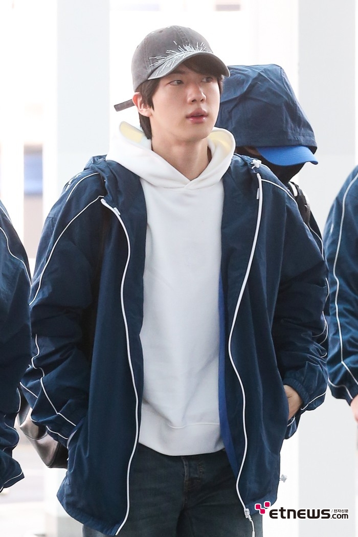 [ET포토] BTS 진, '오늘도 잘생김'