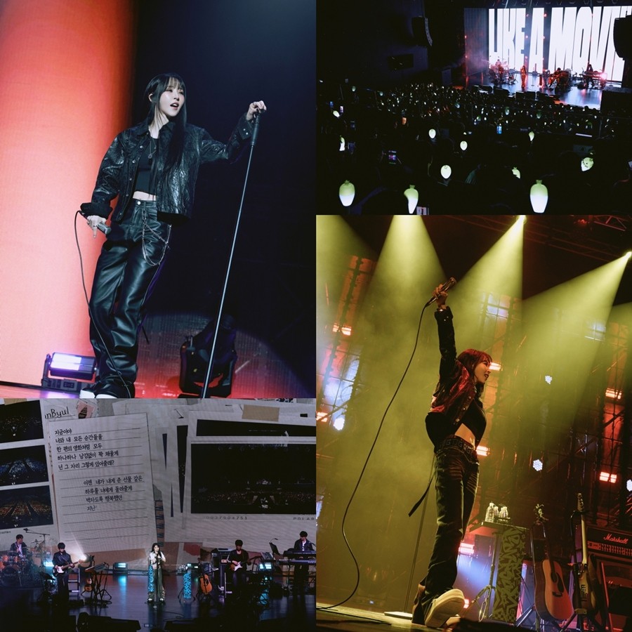 올 밴드 라이브 빛났다…문별, 스페셜 콘서트 성료