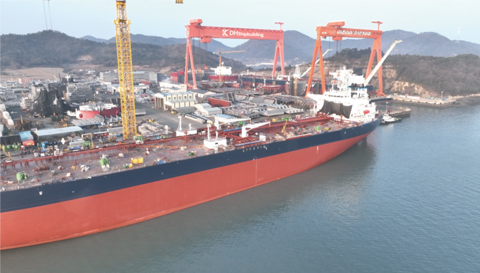 대한조선 전경.