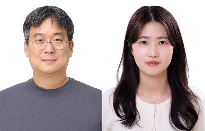 오창명 교수(왼쪽)와 이은경 박사.