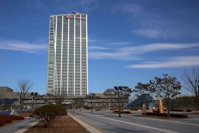 한국전력 나주 본사 전경