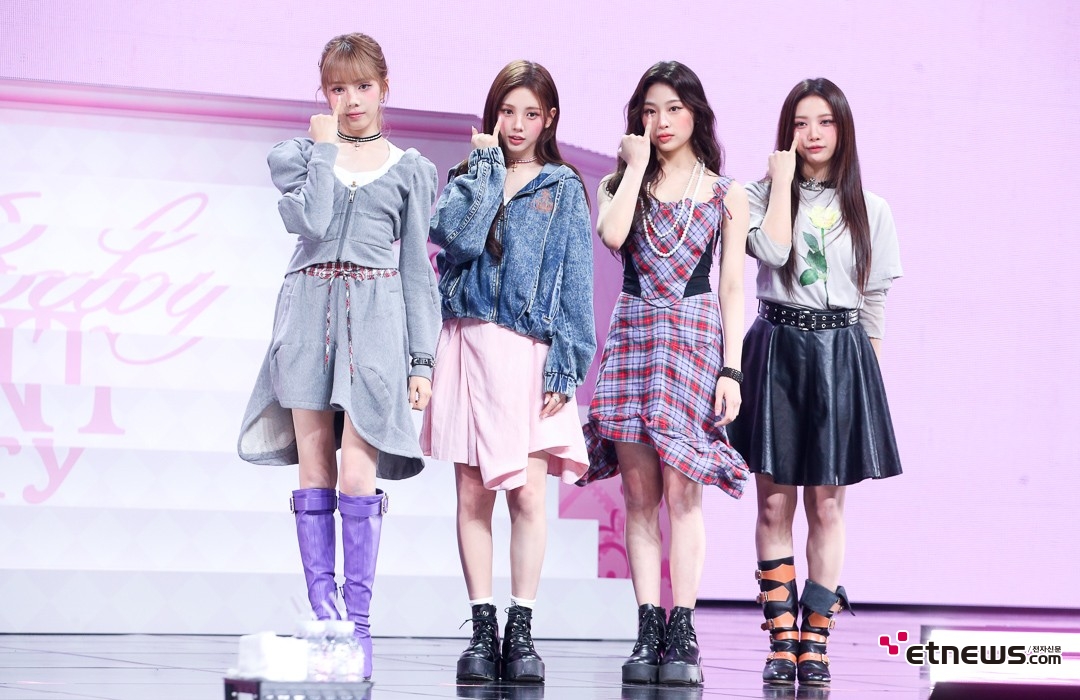 [ET포토] 베이비돈크라이, '신곡의 시그니처'