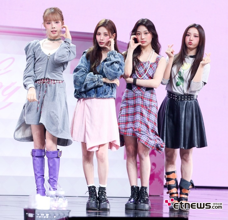 [ET포토] 베이비돈크라이, '싸이의 걸그룹 첫 미니 앨범 발표'