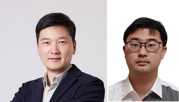 김범준 포스텍 물리학과 교수(왼쪽)와 권준영 포스텍 BK21물리교육연구단 연구 조교수