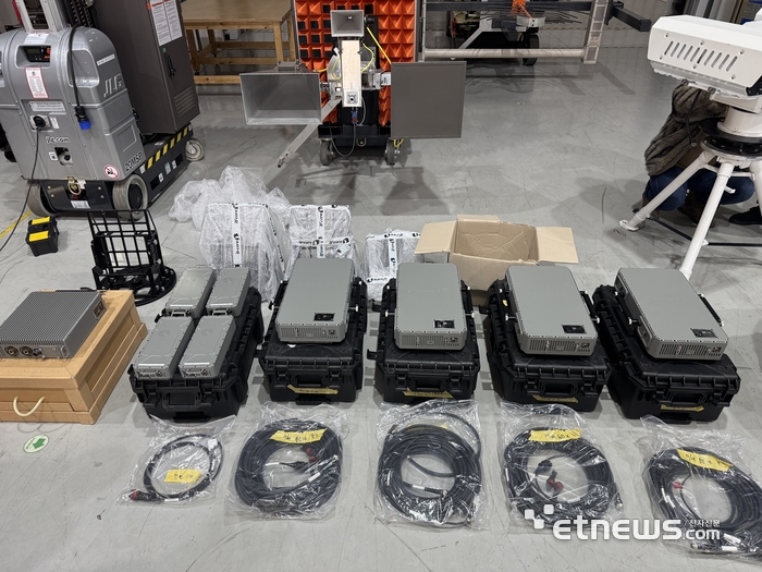 KTL의 드론 탐지 레이더 장비