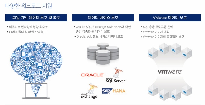 델 파워프로텍트 데이터 매니저 주요 서비스
