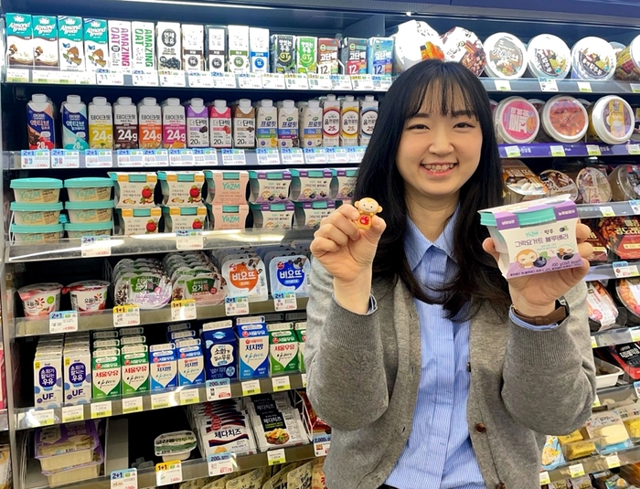 CU, '감자숭이' 피규어 담은 그릭요거트 출시