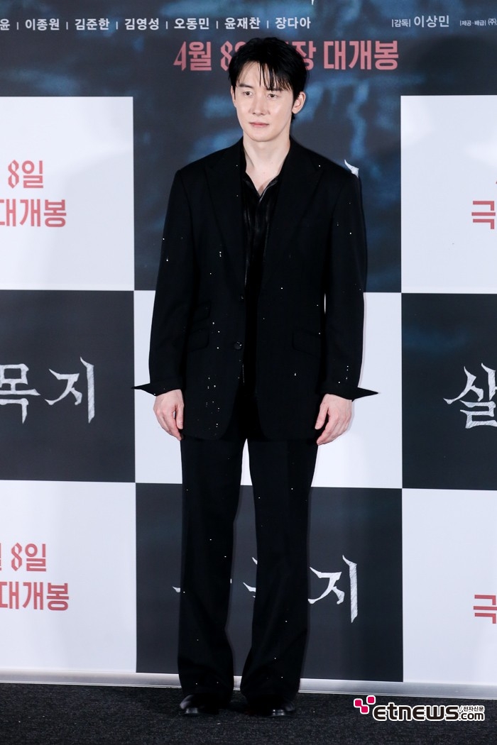 [ET포토] 김준한, '남다른 블랙 스타일'