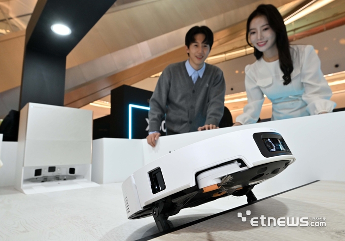 [포토] 장애물 넘는 드리미 로봇청소기