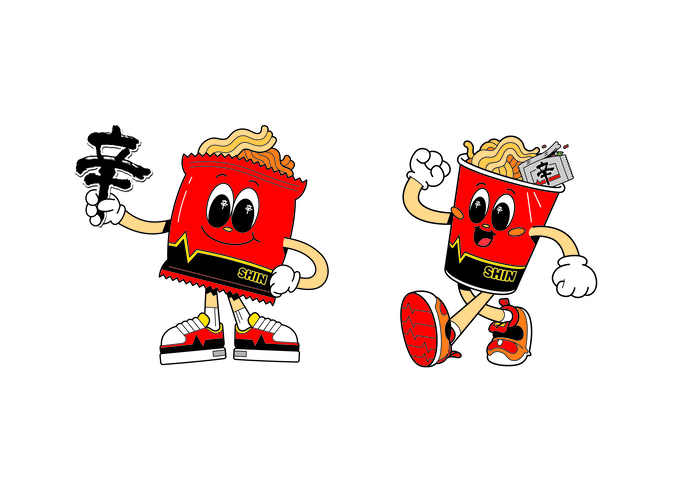 농심, 신라면 40주년 맞아 첫 캐릭터 'SHIN' 공개