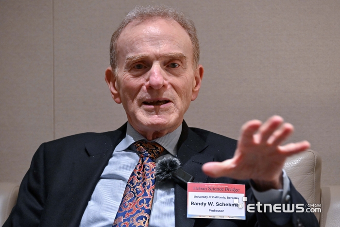 랜디 셰크먼 캘리포니아대 버클리 교수 김민수기자 mskim@etnews.com