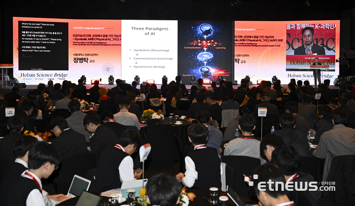 [포토] 기조강연하는 장병탁 서울대 교수