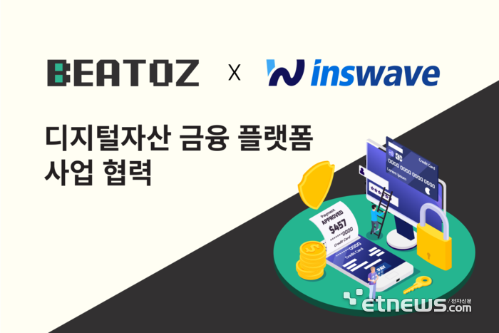 인스웨이브-비토즈, 디지털자산 금융 플랫폼 사업 협력
