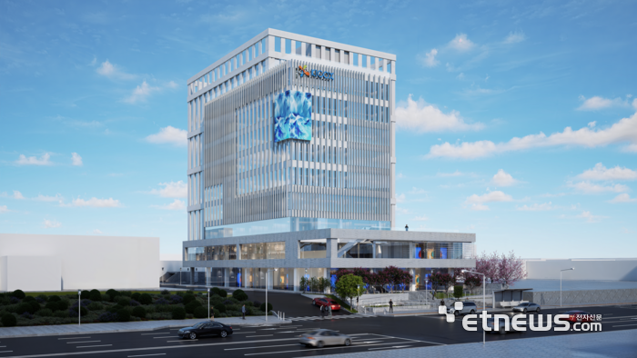 구미국가산업단지 업무문화복합시설 조감도