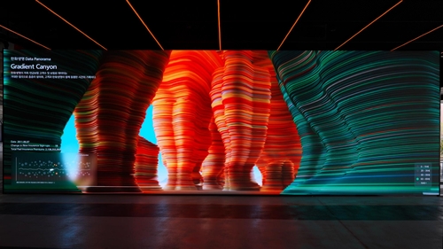 대전 한화생명 볼파크, '데이터 파노라마' 야구팬 맞이한다