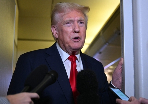 도널드 트럼프 미국 대통령.