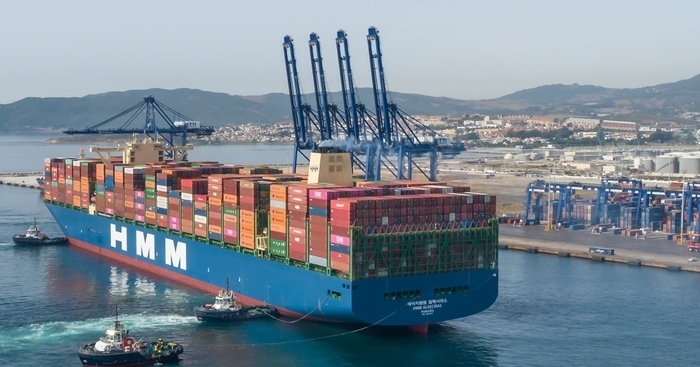 2만4000TEU급 컨테이너선 'HMM 알헤시라스호'. HMM