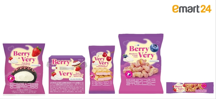 이마트24, 베리·체리 활용 봄 시즌 상품 5종 출시
