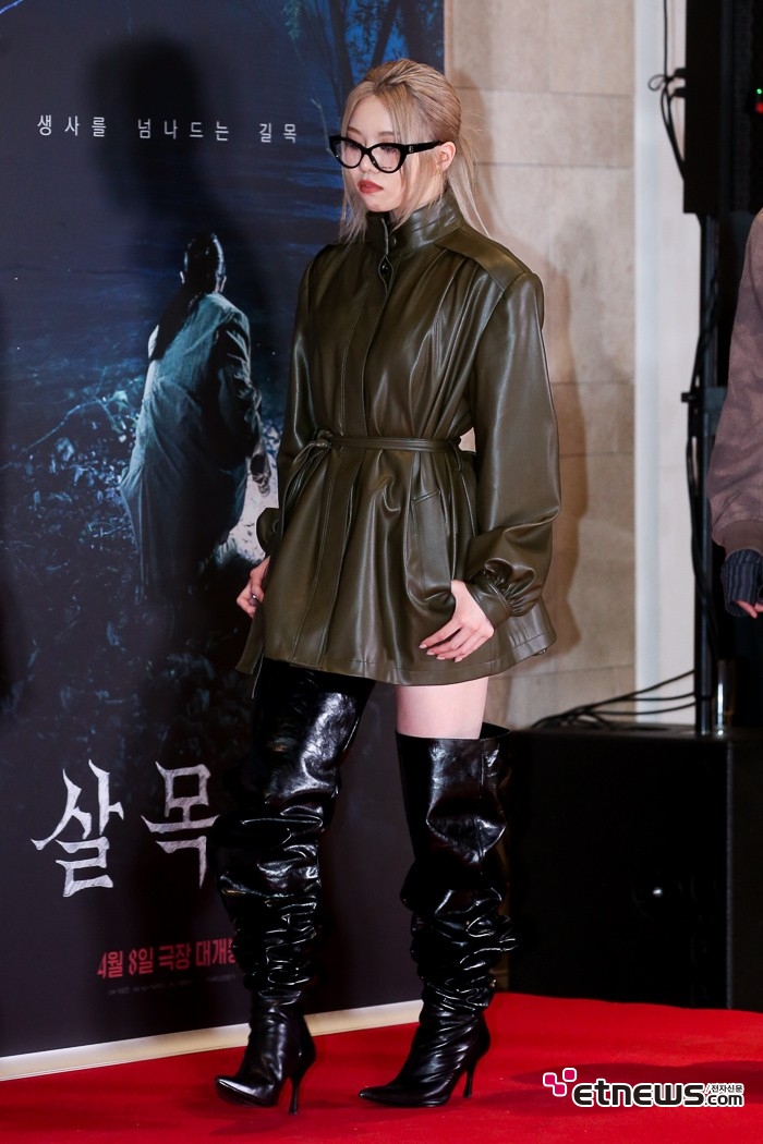 [ET포토] 올데이프로젝트 베일리, '시선 강탈하는 유광 하의실종'
