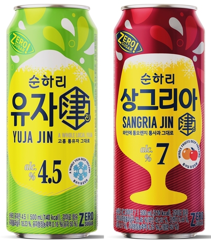 롯데칠성, 순하리 유자·상그리아 신제품 출시