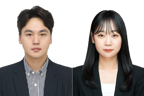 박준용 금오공대 교수(왼쪽)와 박상아 연구원(제1저자)